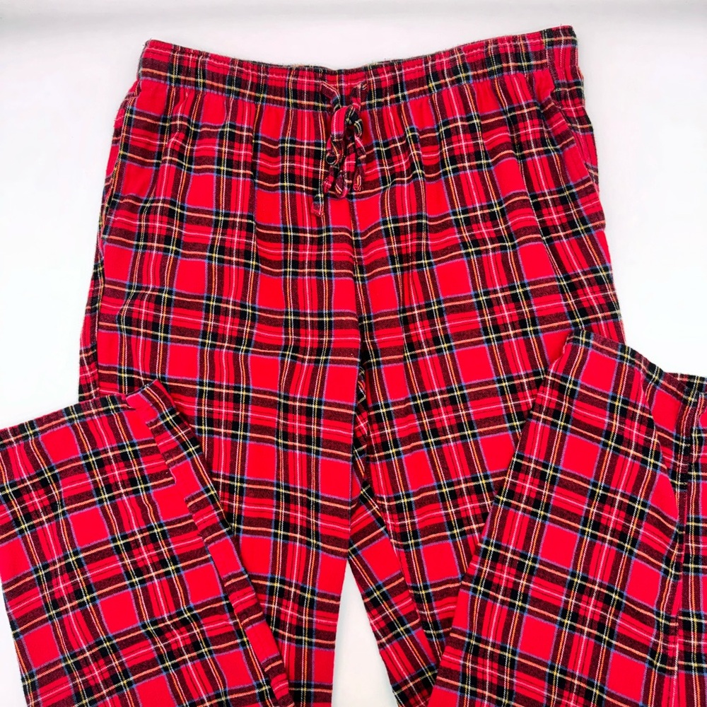J.Crew Plaid Drawstring Pajama Pants- Size Large.